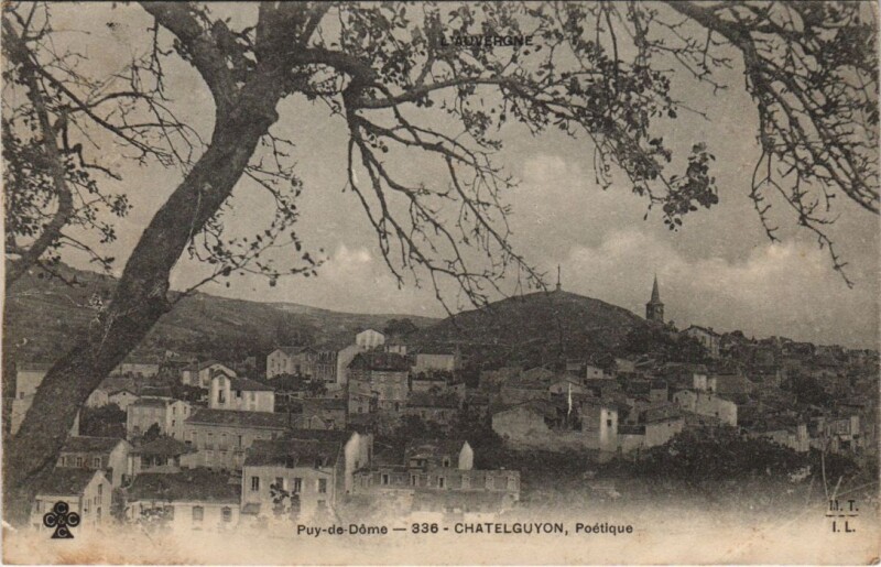 Carte postale ancienne Chatel Guyon