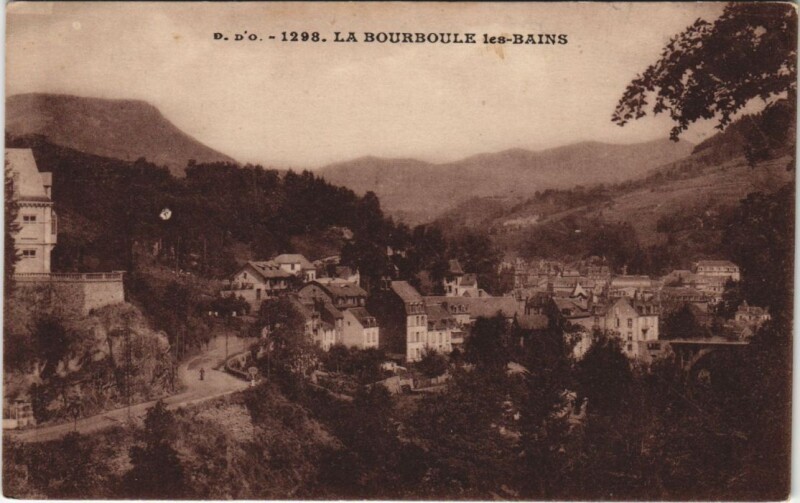 Carte postale ancienne La Bourboule à La Bourboule