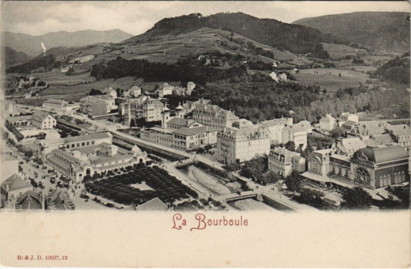 Carte postale ancienne La Bourboule à La Bourboule