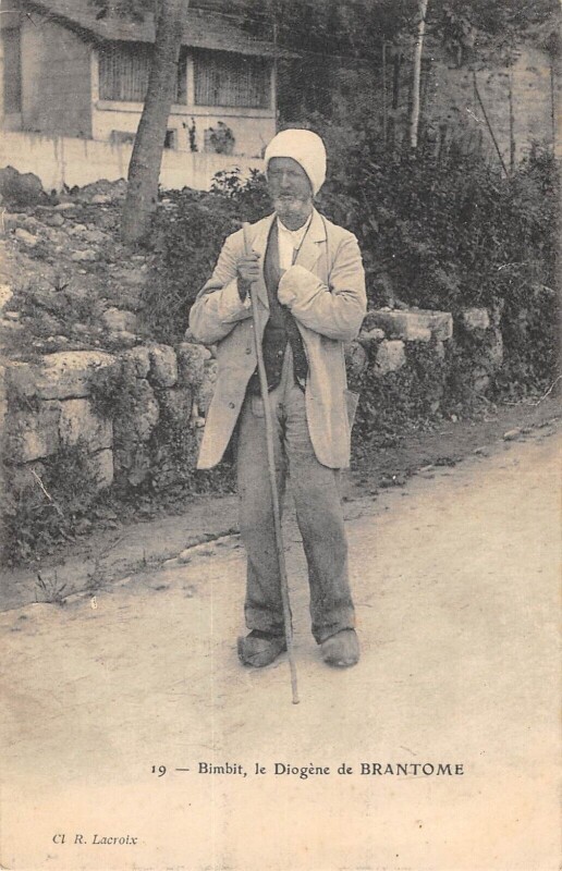 Carte postale ancienne Bimbit Le Diogene De Brantome