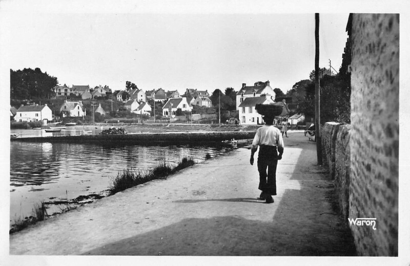 Carte postale ancienne Ile Aux Moines Le Bindo Et Le Loirot