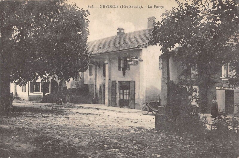 Carte postale ancienne Neydens La Forge à Neydens