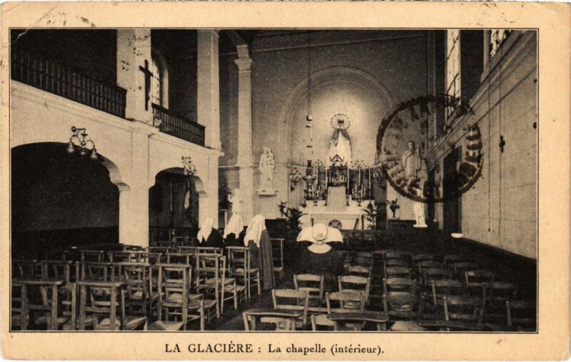 Carte postale ancienne Paris 13e La Glaciere La Chapelle à Paris 13e