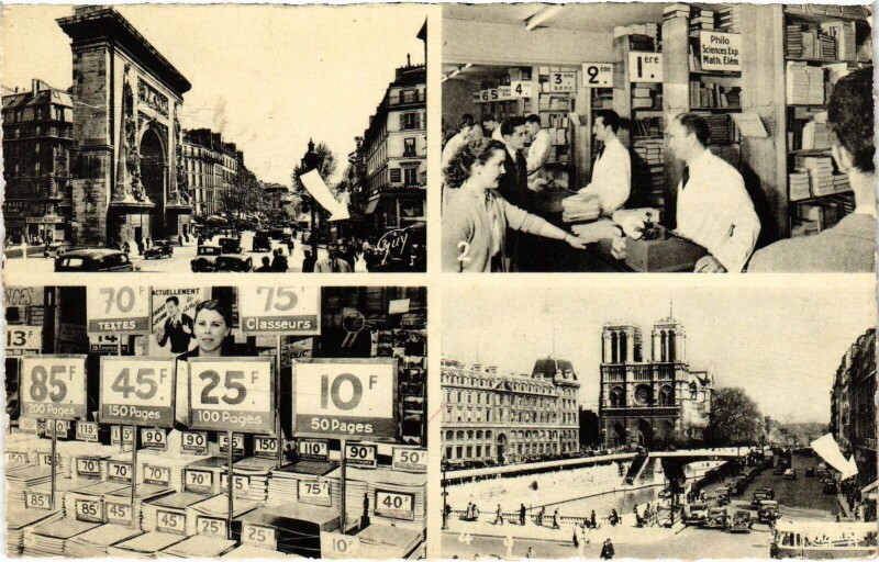 Carte postale ancienne Paris à Paris 4e