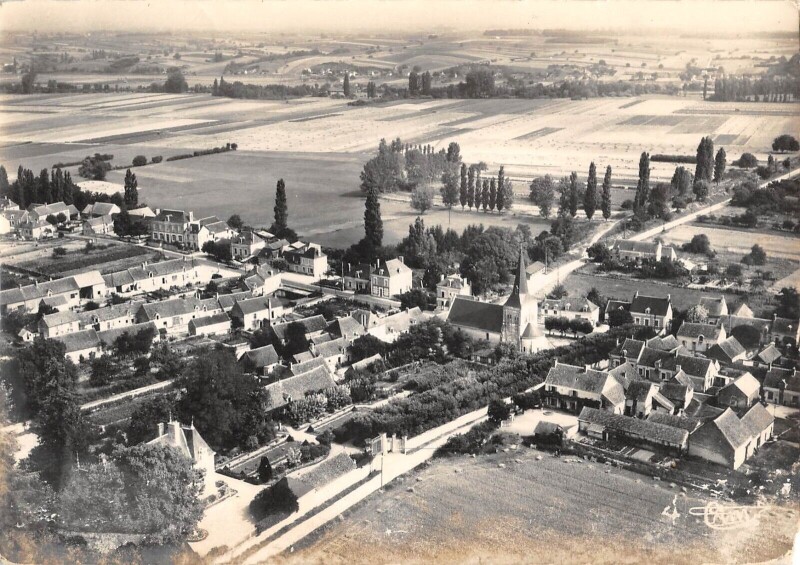Carte postale ancienne Pouille Vue Aerienne