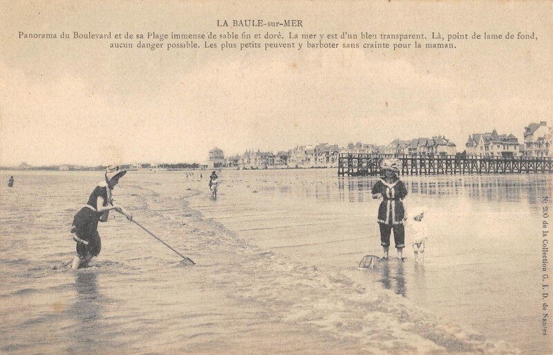 Carte postale ancienne La Baule Sur Mer