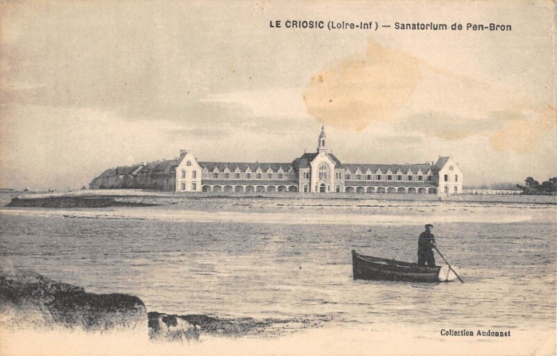 Carte postale ancienne Le Croisic Sanatorium De Pen Bron au Croisic