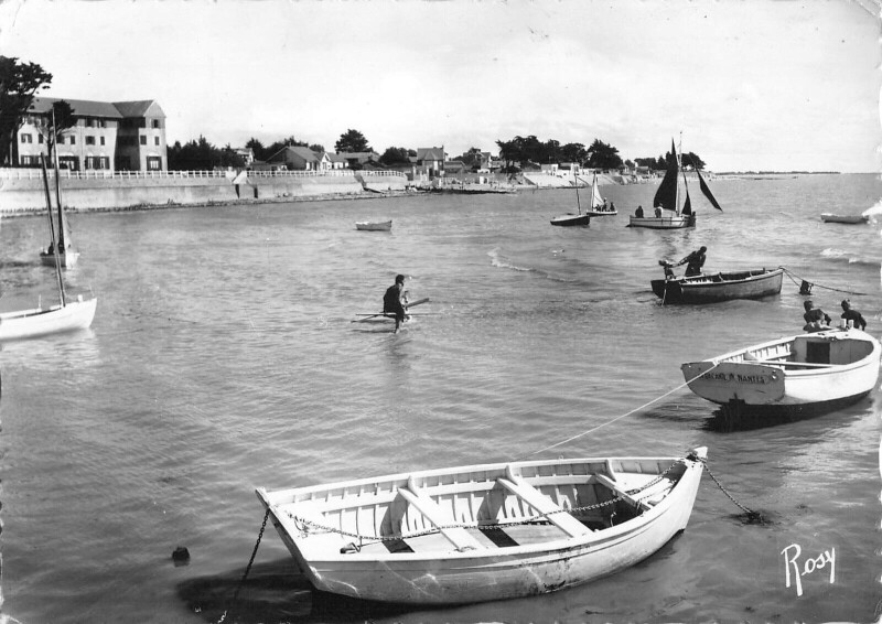 Carte postale ancienne La Bernerie La Cote Sainte Anne