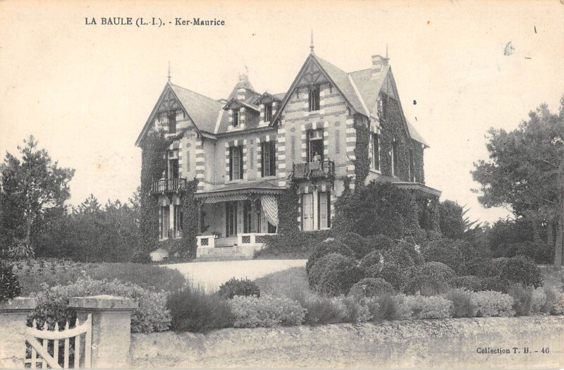 Carte postale ancienne La Baule Ker Maurice