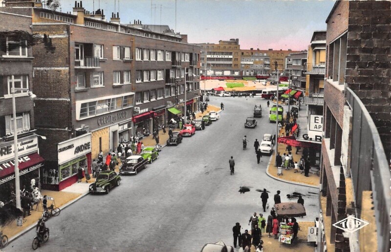 Carte postale ancienne Dunkerque Rue Alexandre Iii à Dunkerque