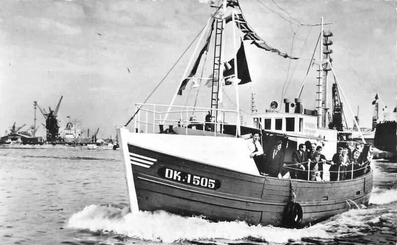 Carte postale ancienne Dunkerque Visite Du Port Le Bateau à Dunkerque