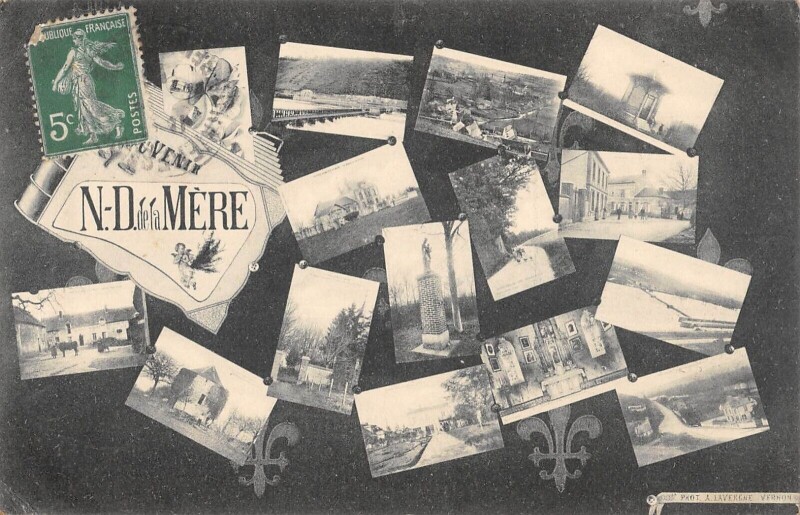 Carte postale ancienne Notre Dame De La Mere à Notre-Dame-de-la-Mer