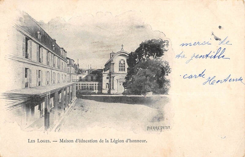 Carte postale ancienne Les Loges Maison D'Education De La Legion D'Honneur
