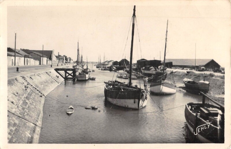 Carte postale ancienne Port De Noirmoutier