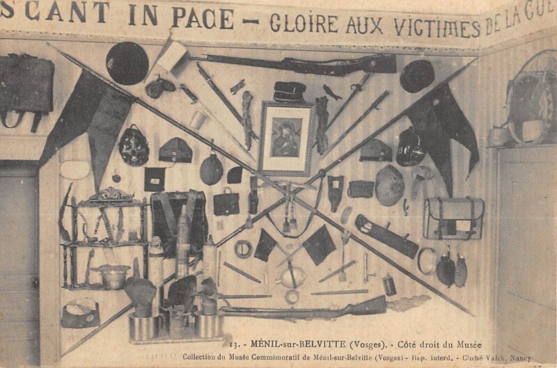 Carte postale ancienne Menil Sur Belvitte Cote Droit