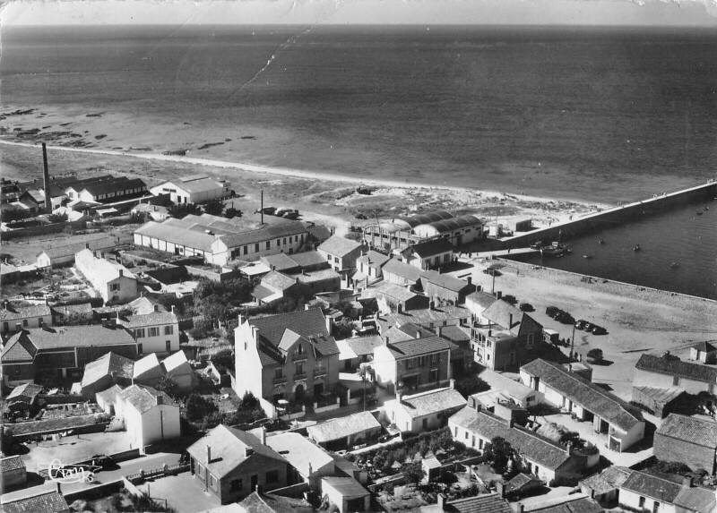 Carte postale ancienne Ile De Noirmoutier L'Herbaudiere