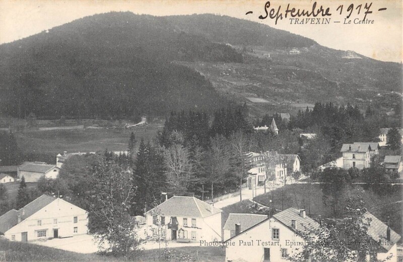 Carte postale ancienne Travexin Le Centre