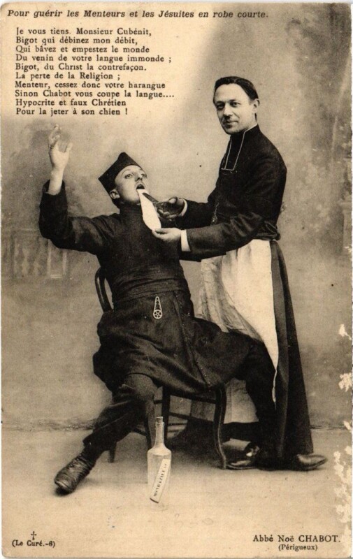 Carte postale ancienne Abbe Noe chabot