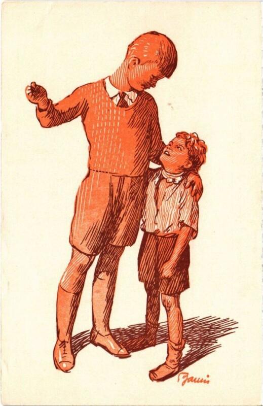 Carte postale ancienne Lyon Comite Special de l'Enfance