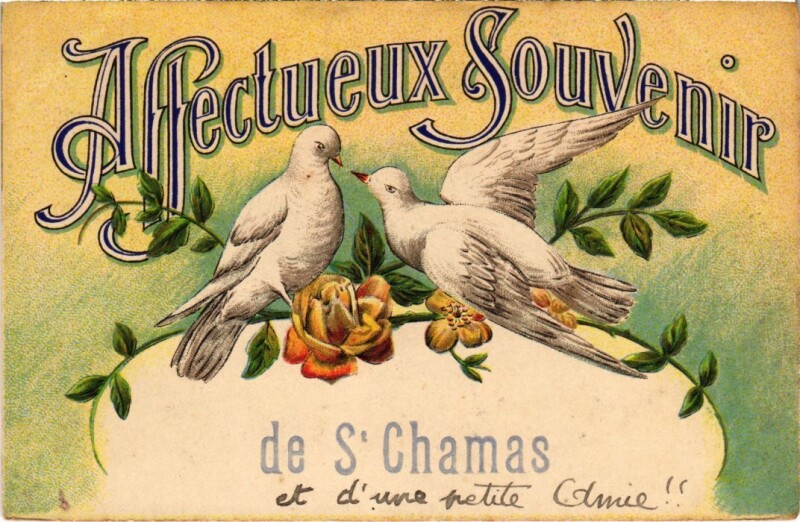 Carte postale ancienne Saint-Chamas à Saint-Chamas