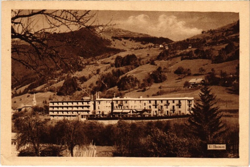 Carte postale ancienne Saint-Jean-D'Aulph vue generale