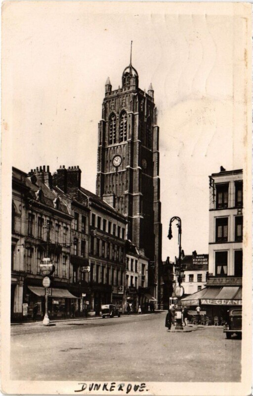Carte postale ancienne Dunkerque La Tour à Dunkerque