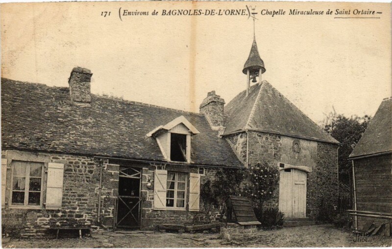 Carte postale ancienne Saint-Orataire Chapelle Miraculeuse