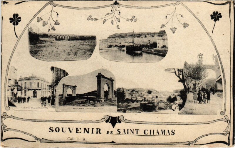 Carte postale ancienne Saint-Chamas à Saint-Chamas