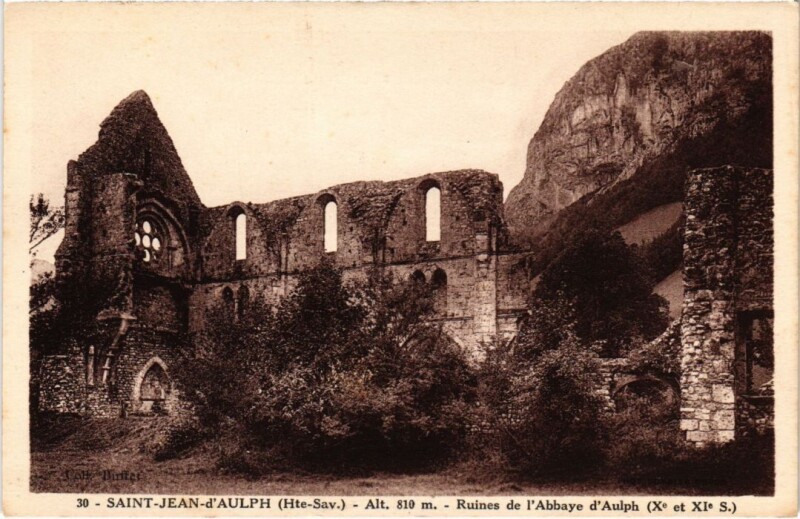 Carte postale ancienne Saint-Jean-D'Aulph vue generale