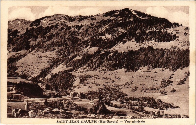 Carte postale ancienne Saint-Jean-D'Aulph vue generale