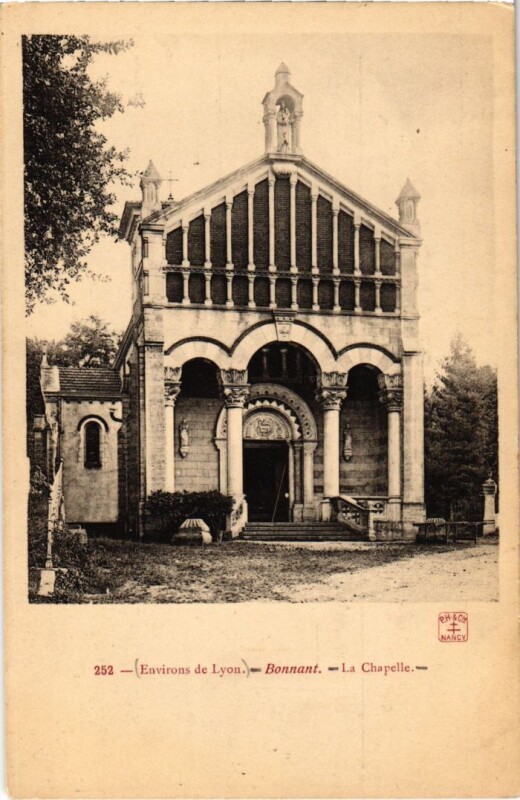 Carte postale ancienne Bonnant La Chapelle