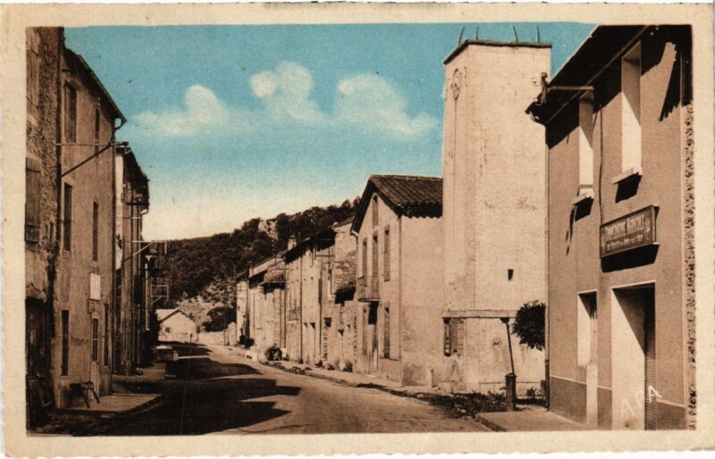 Carte postale ancienne Premian Grande Rue