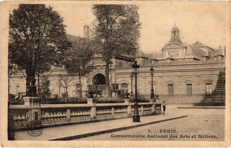 Carte postale ancienne Paris 3e Arts et Metieres à Paris 3e