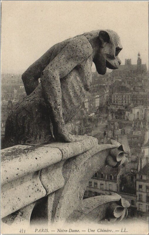 Carte postale ancienne Paris 4e Notre-Dame à Paris 4e