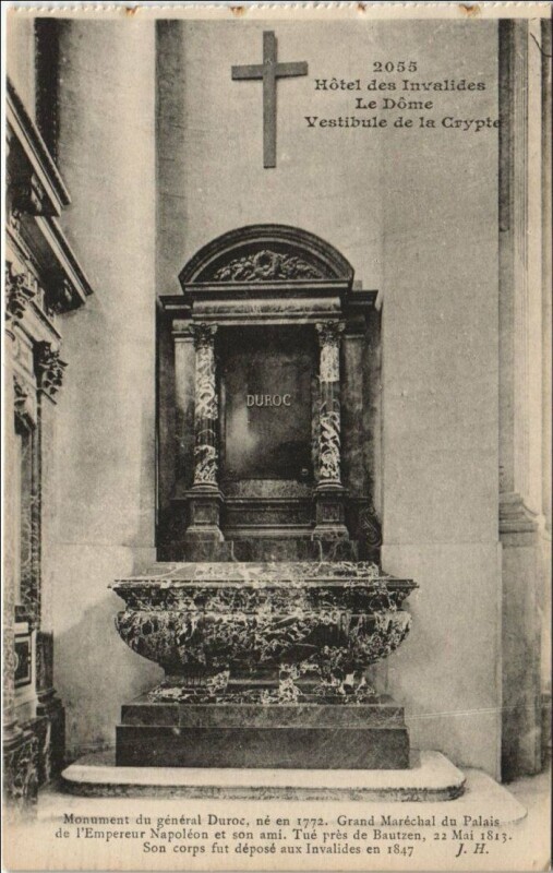 Carte postale ancienne Paris 7e Hotel des Invalides Vestibule de la Crypte