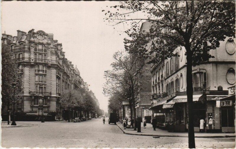 Carte postale ancienne Paris 7e Avenue de Suffren
