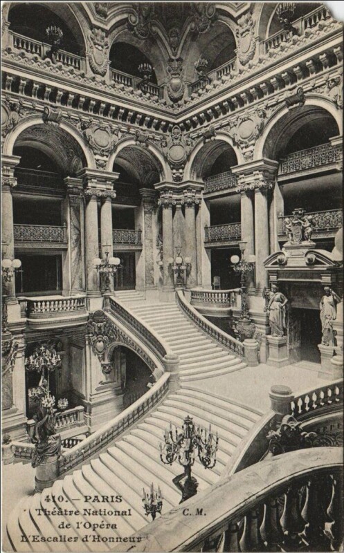 Carte postale ancienne Paris 9e L'Opéra