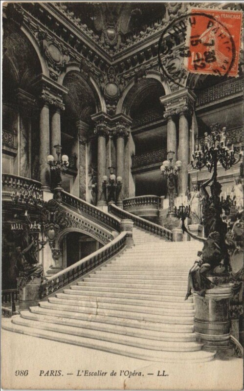 Carte postale ancienne Paris 9e L'Opéra