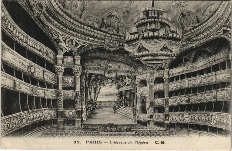 Carte postale ancienne Paris 9e L'Opéra
