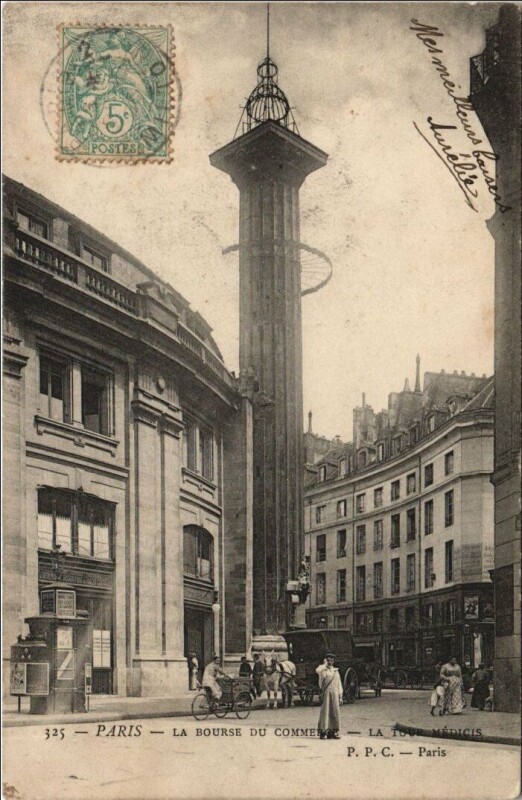 Carte postale ancienne Paris 2e Bourse du Commerce