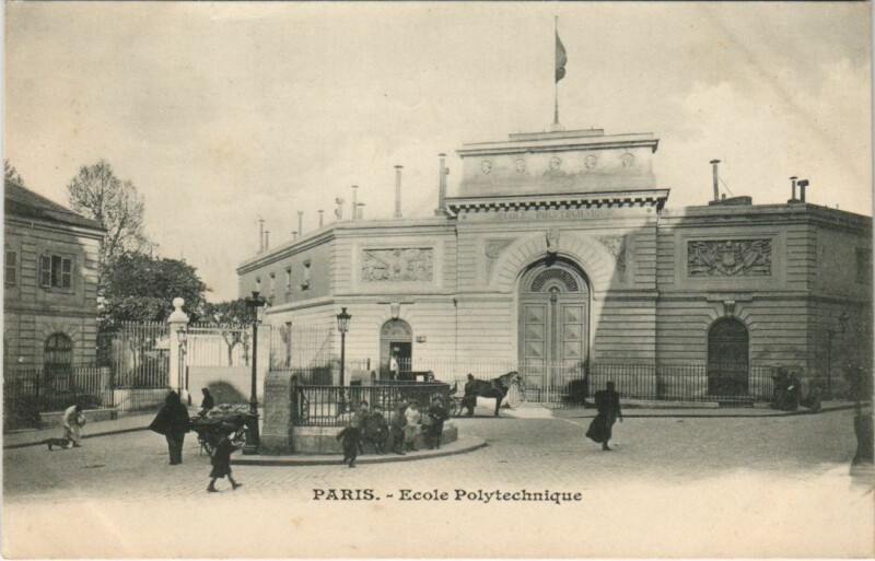 Carte postale ancienne Paris 5e Ecole Polytechnique