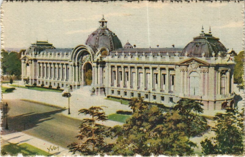 Carte postale ancienne Paris 8e Petit Palais