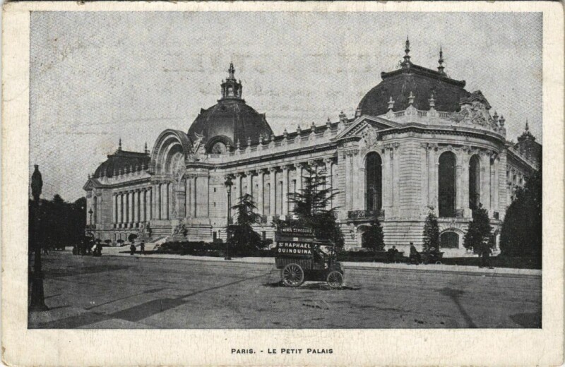 Carte postale ancienne Paris 8e Petit Palais