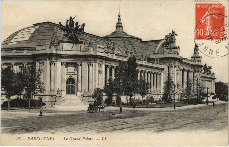 Carte postale ancienne Paris 8e Le Grand Palais