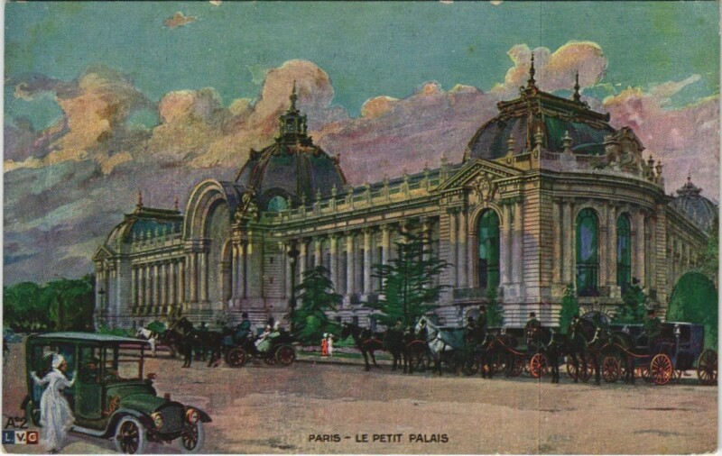 Carte postale ancienne Paris 8e Petit Palais