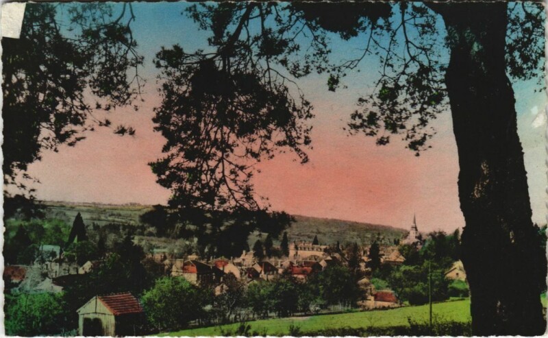 Carte postale ancienne Toucy Vue Generale à Toucy