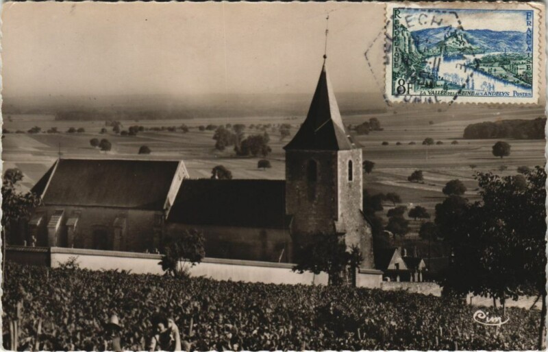 Carte postale ancienne Bellechaume L'Eglise à Bellechaume