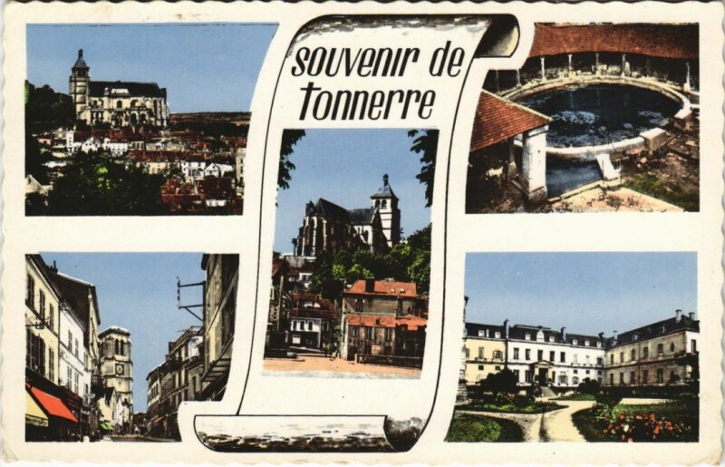 Carte postale ancienne Tonnerre Scenes à Tonnerre