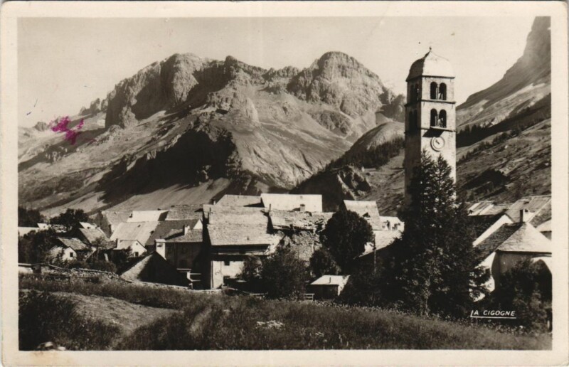 Carte postale ancienne Le Casset Vue Generale