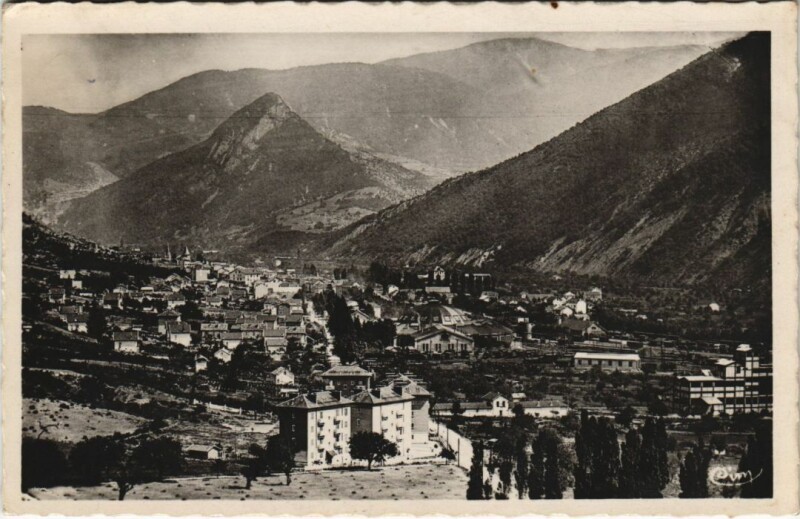 Carte postale ancienne Veynes Vue Generale à Veynes